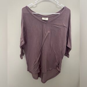 Iviore lightweight tunic/long top mauve sz med